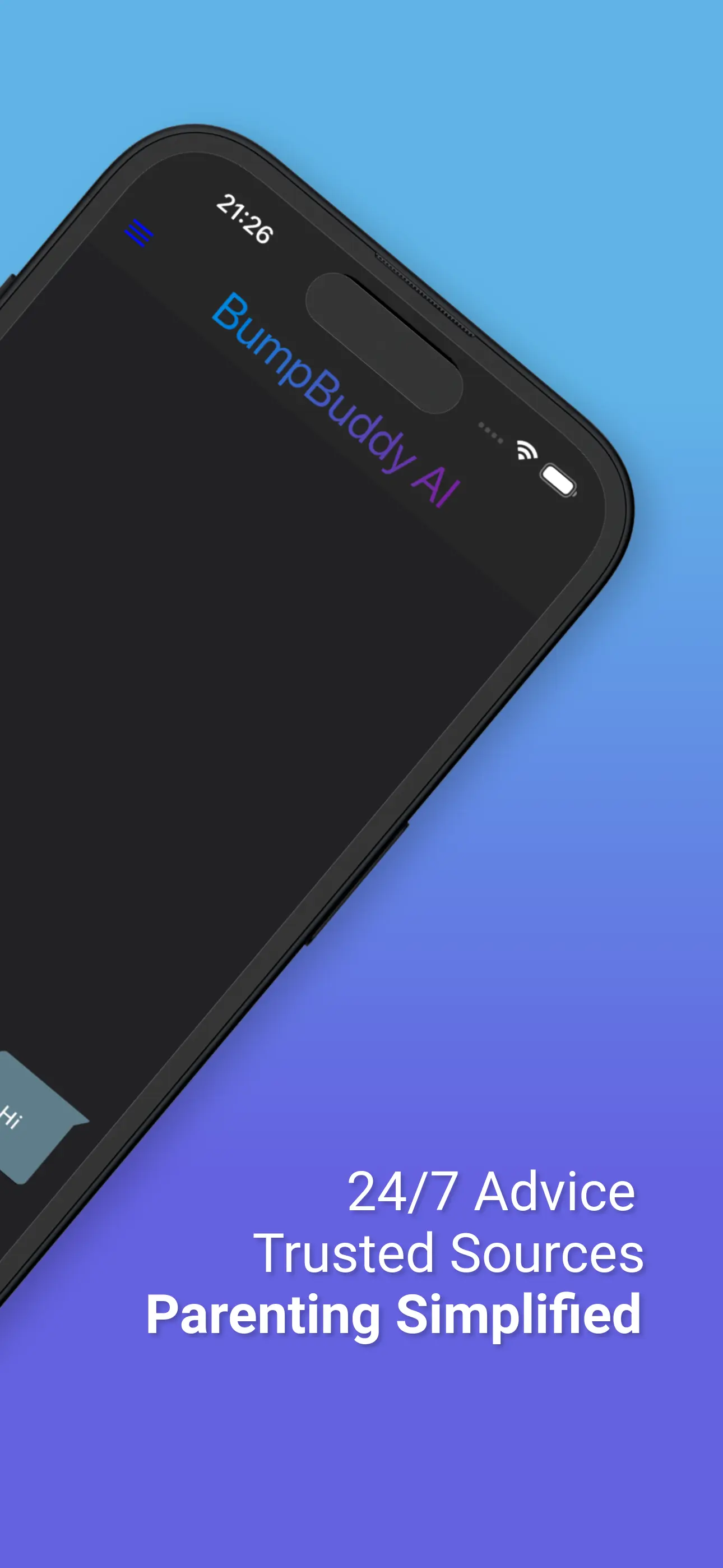 BumpBuddy iOS app screenshot 2